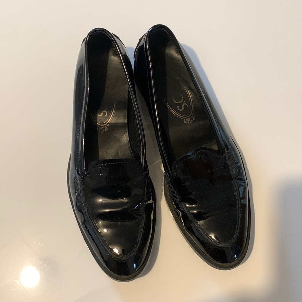 Tod’s Vintage Patent Leather Dress Shoes